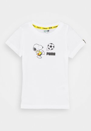 PEANUTS TEE UNISEX - T-shirt print - white