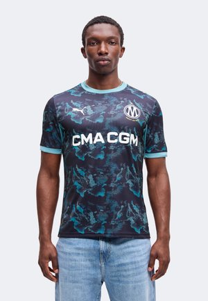 Puma OLYMPIQUE MARSEILLE AWAY REPLICA - Ρούχα για κλαμπ - new navy/baltic sea blue