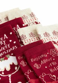 Next CHRISTMAS ANKLE 4 PACK - REGULAR FIT - Sokid - winnie the pooh