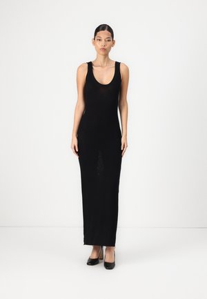 Good American DRESS - Gebreide jurk - black