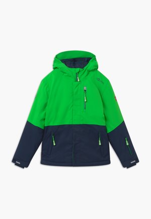 KIDS HALLINGDAL UNISEX - Snowboardjas - bright green/navy