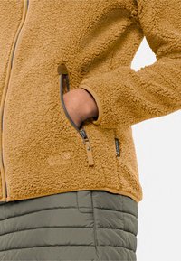 Jack Wolfskin Fleece jacket - yellow