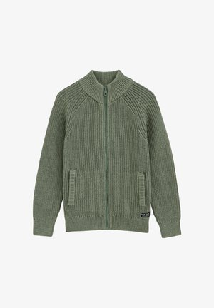 RIDGE - Vesta na kopčanje - olive green