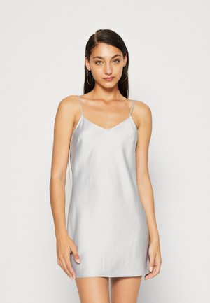 Weekday YUI MINI SLIP DRESS - Robe de soirée - light grey