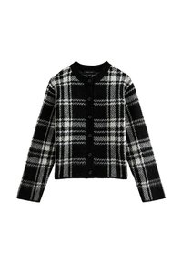BRUSHED CHECK CREW NECK  - Chaqueta de punto - black pattern