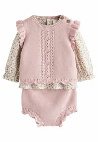 Next LONG SLEEVE SET  - REGULAR FIT - Pantaloni scurți - pink