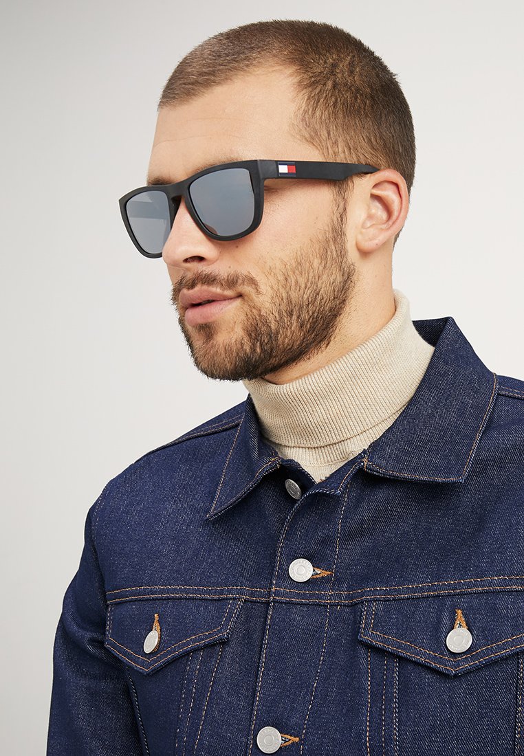 Tommy Hilfiger Occhiali da sole - matt black/nero - Zalando