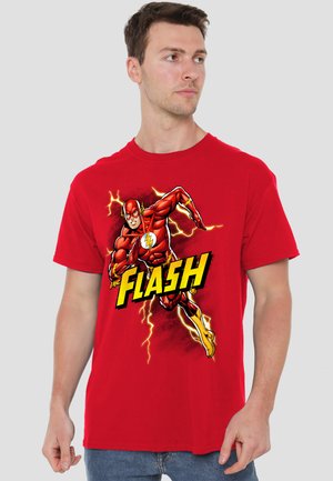Cotton Soul, JLA BOLT RUN - Print T-shirt - red