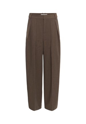 InWear, LOSANIW PLEATED PANT - Pantalon classique - brown melange