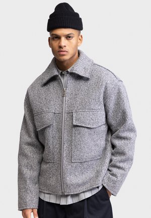 Redefined Rebel, MILLER JACKET BOXY FIT - Класическо палто - grey