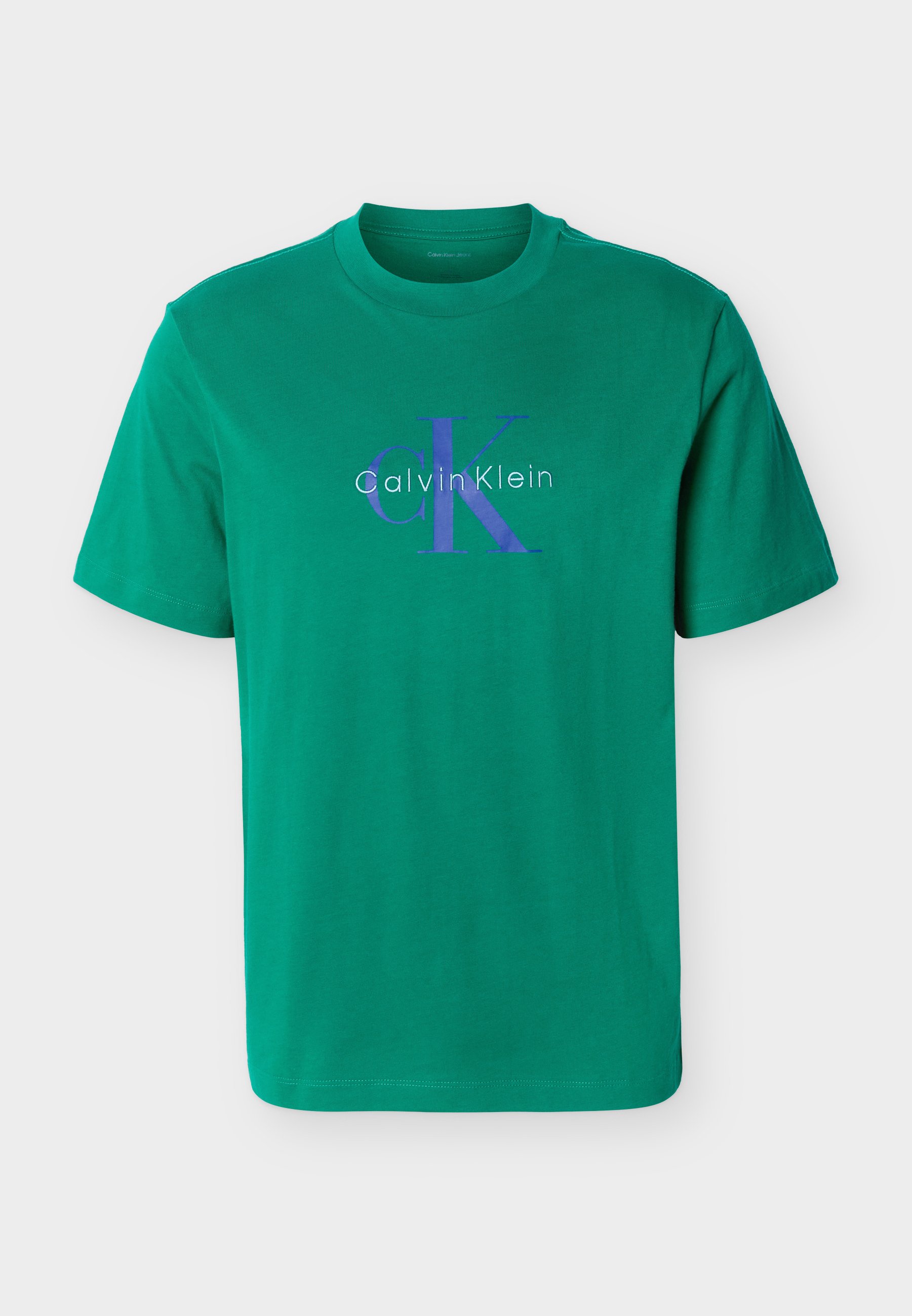 Calvin Klein Jeans HERO MONOLOGO TEE - Triko s potiskem - enchanted forest