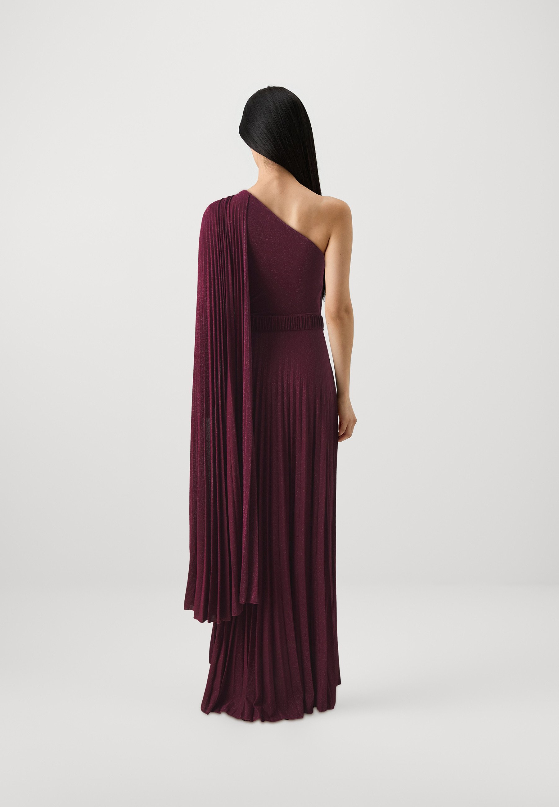 残り1点【ELISABETTA FRANCHI】スパンコールドレス☆黒 赤 無地 Jumpsuit Rouge noir Elisabetta Franchi - Le Follie Shop
