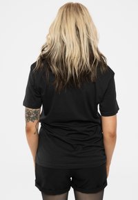 Paradiso Clothing THE ROLLING STONES HOLOGRAPHIC TONGUE - Print T-shirt - black