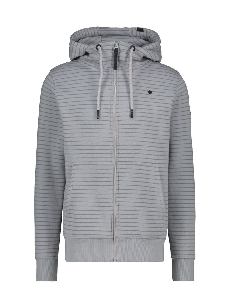 alife & kickin Sweater met rits grijs alife & kickin Sweater met rits grijs