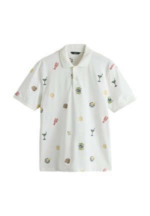 Next, Polosärk - white embroidered