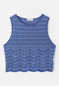 HAUT SANS MANCHES POINTS  - Topp - bleu royal