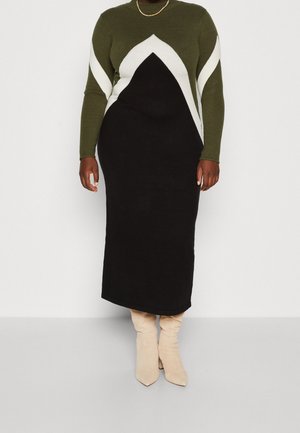 Fodralklänning - dark green