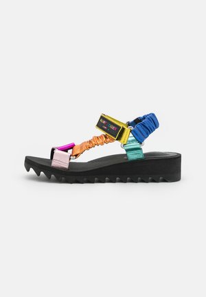 Kurt Geiger London ORION - Wedge sandals - multi-coloured