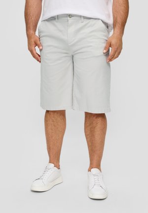 s.Oliver BERMUDA MIT SCHLAUFEN - Short - hellgrau