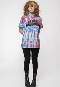 Paradiso Clothing BLACK SABBATH WAVY BAND LOGO DIP  - Print T-shirt - purple