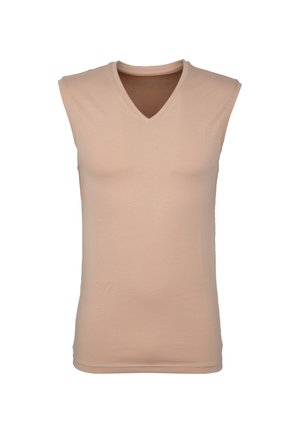Seidensticker V NECK SLEEVELESS - Undershirt - brown