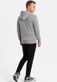 Ombre SSBZ-0118 - Mikina na zip - grey