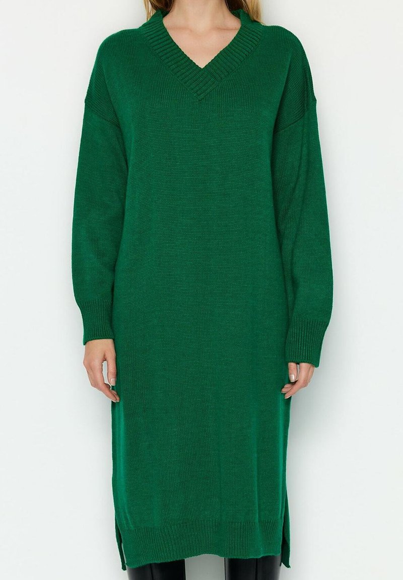 Trendyol Jumper dress emerald green/green Zalando.ie