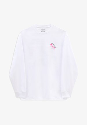 MN VANS SIGHTS LS - Long sleeved top - white
