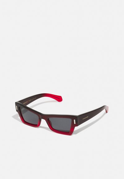 FERRAGAMO UNISEX - Solbriller - transparent dark red