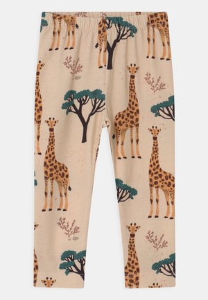GIRAFFES UNISEX - Leggings - Trousers - orange
