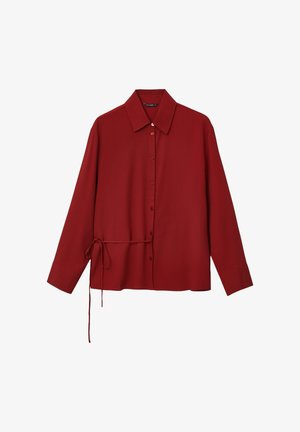 Calliope Hemdbluse - rosso scuro