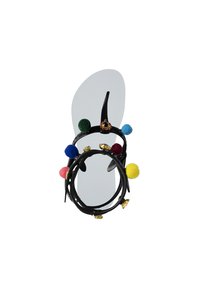 Uzurii MYSTIQUE POMPOM - Sandales tongs - white