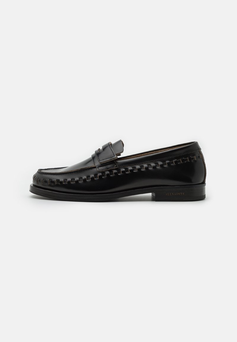 AllSaints SAMMY HIGH SHINE LOAFER Slipons black Zalando.ie