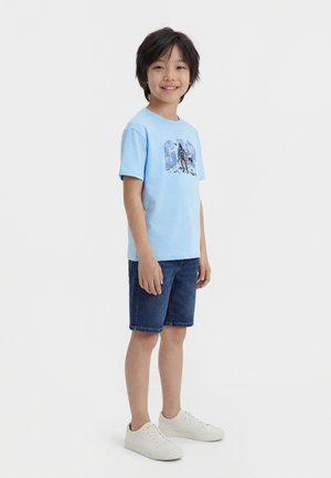 LOGO VALUE GRAPHICS - T-shirts med print - blue focus