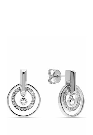 RECYCELT ZIRKONIA - Ohrringe - silber