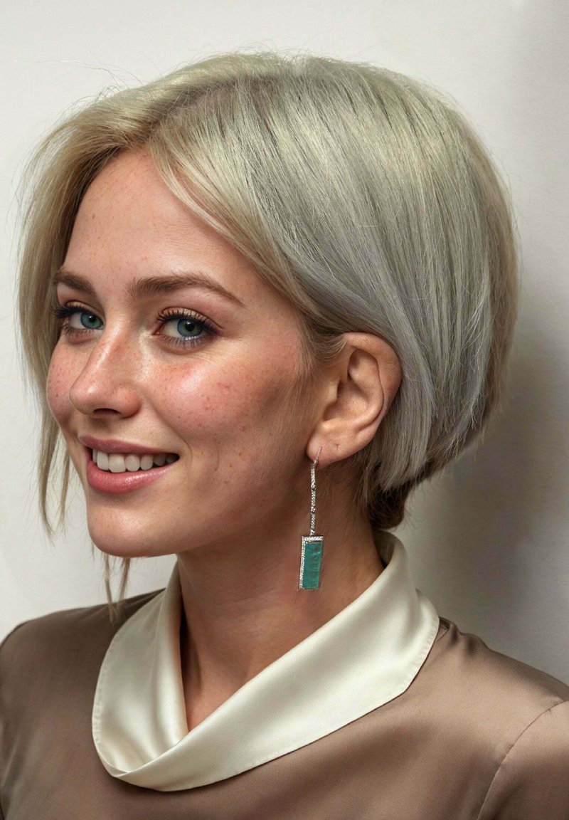 Latelita Earrings - silver-coloured
