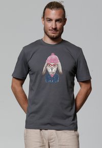 watapparel T-Shirt print - anthracite