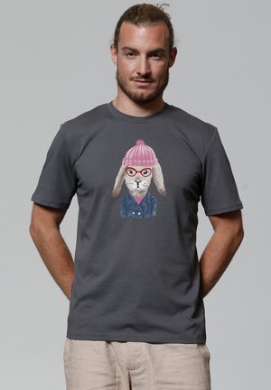 watapparel T-shirt print - anthracite