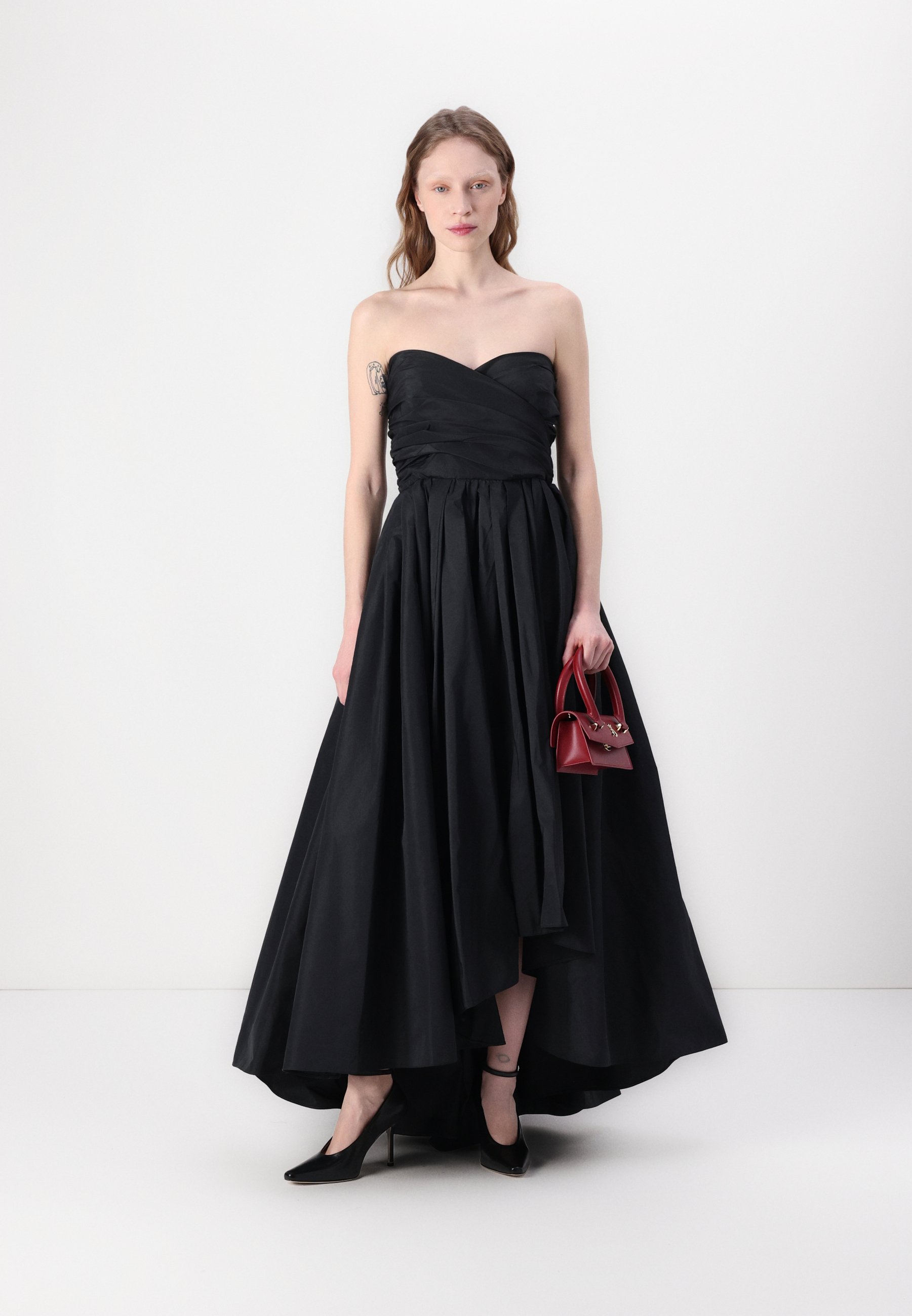 パーティードレス Pinko 'Pappagallo' Dress PINKO Pappagallo Maxi Dress | Black | FARFETCH