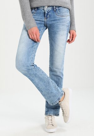 Jeans bootcut - stone blue denim