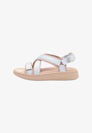 Woden, LINE CROSS - Sandale - moonstone