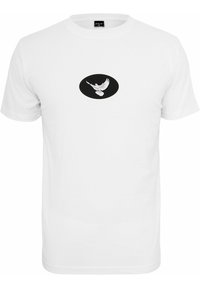 DOVE PATCH - Trükipildiga T-särk - white