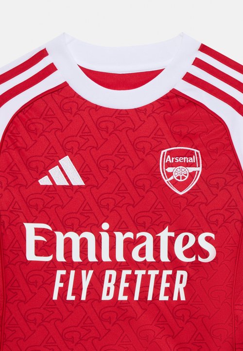 adidas Kids Arsenal FC 25/26 Home Jersey Better Scarlet/White/White — foto 4