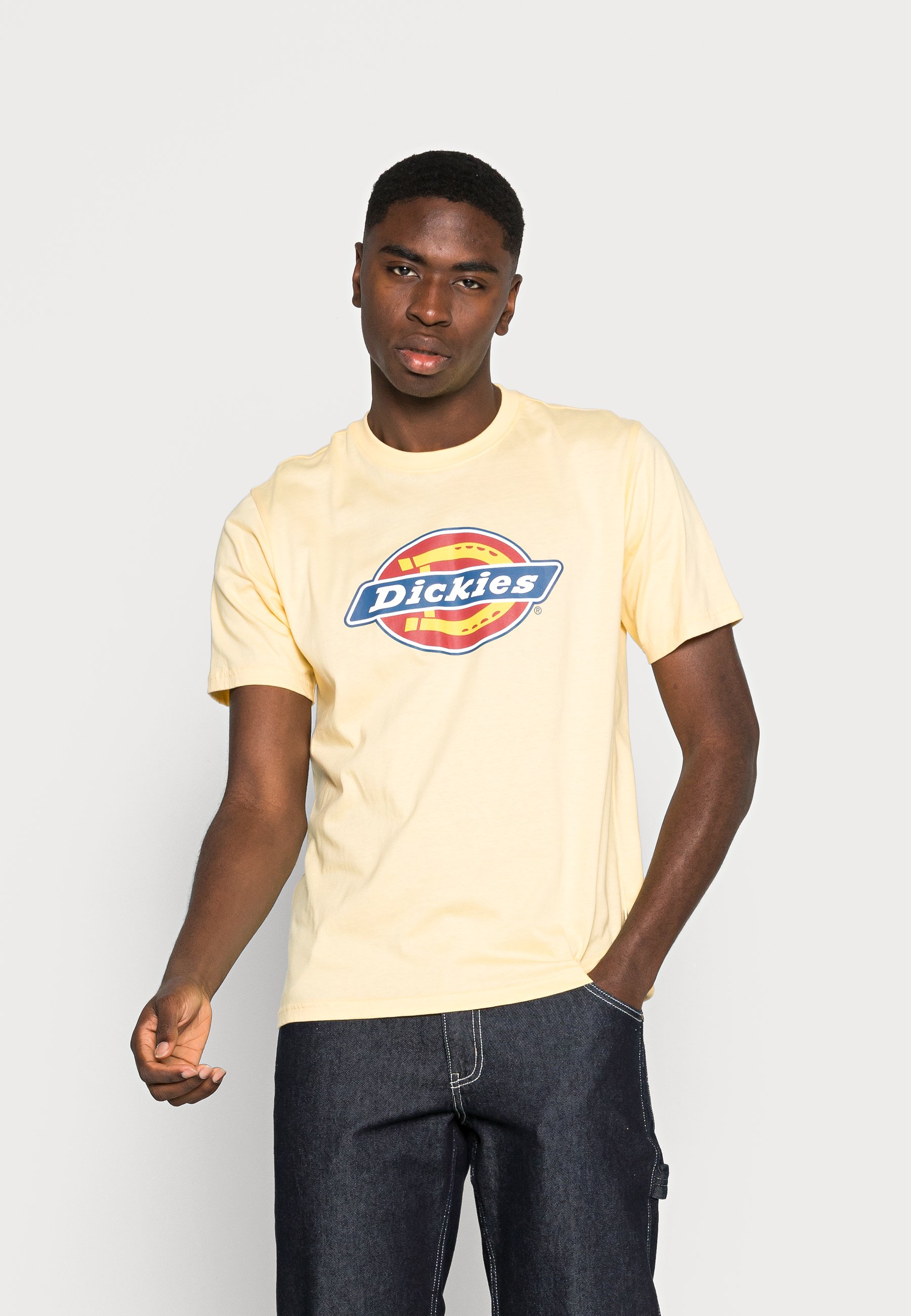 Dickies Icon Logo T-Shirt - Pale Banana - XL Yellow