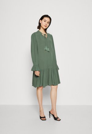 VILA VIMESA SHORT DRESS - Φόρεμα ημέρας - duck green