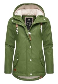 Ragwear MARGE Veste imperméable olive/vert métallisé