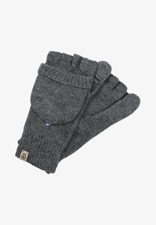 Fingerless gloves - silvergrey
