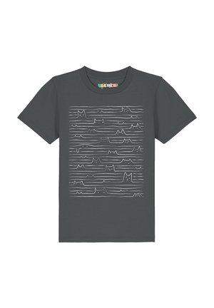 CATS - T-Shirt print - anthracite