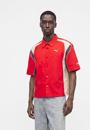 Puma, BOXY MOTO - Chemisier - for all time red