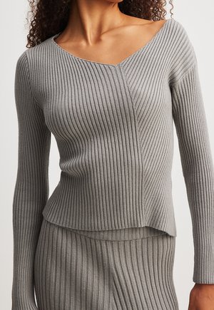 Strickpullover - grey